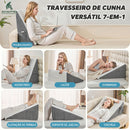 (ÚLTIMAS UNIDADES) Kit Postura Confort Aucalipex (Travesseiro Ortopédico + Almofada Triangular)