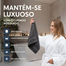 (OFERTA RELÂMPAGO) Kit Spa Imperial Aucalipe (06 Toalhas) + 2 TAPETES ANTIDERRAPANTES